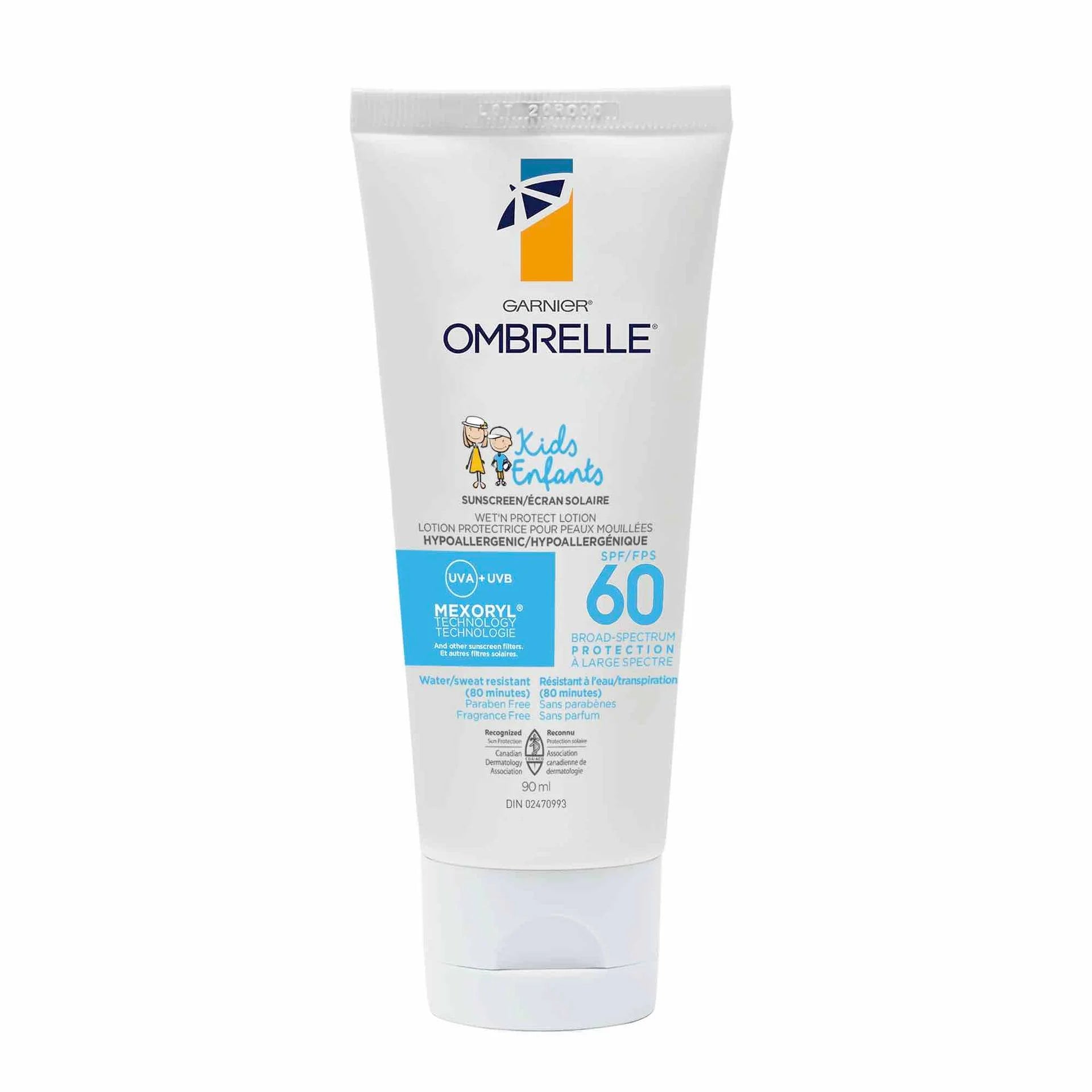 Garnier Ombrelle Kids Sunscreen Wet N Protect Lotion SPF 60