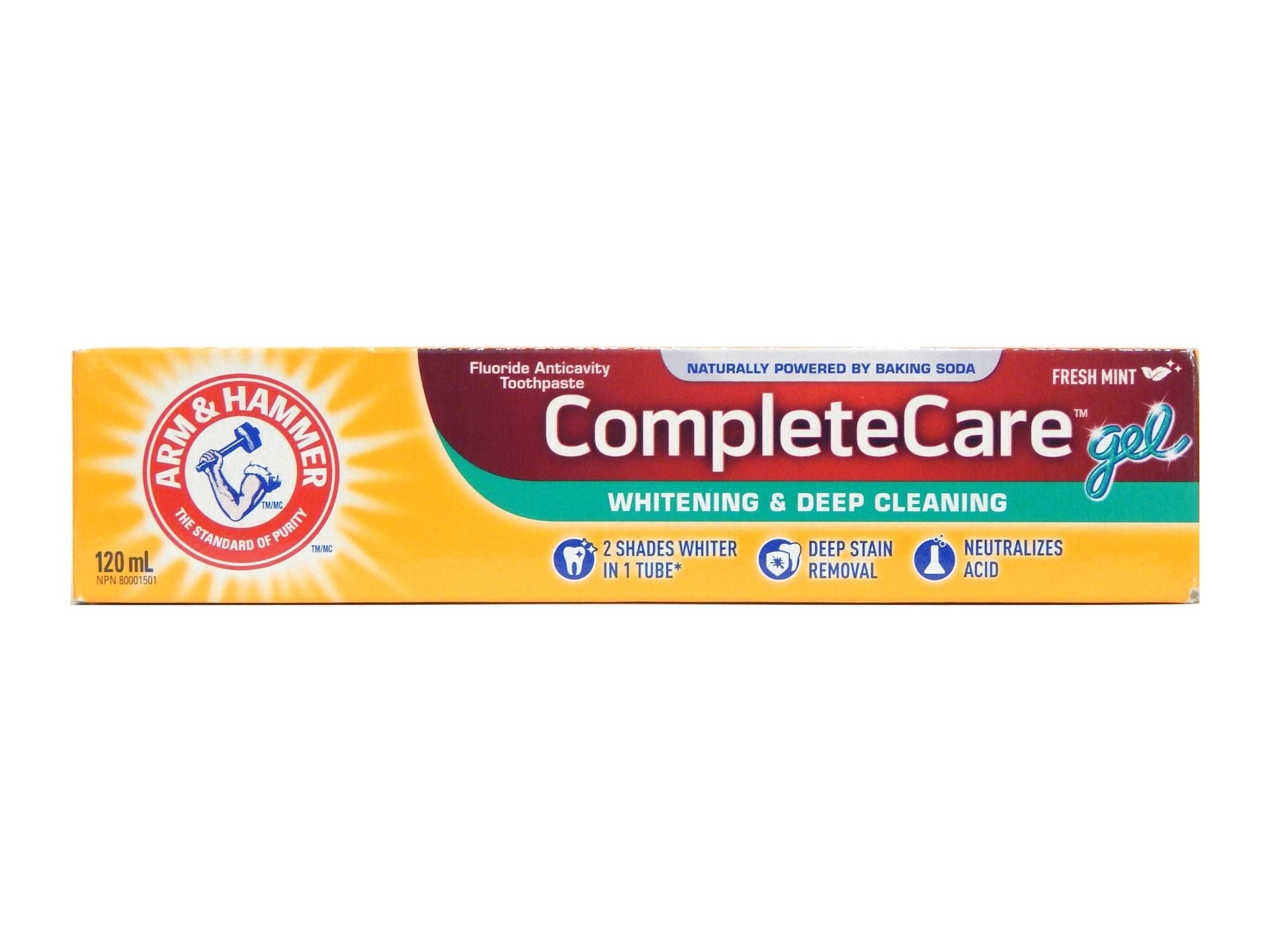 Arm Hammer Complete Care Whitening Deep Cleaning Toothpaste Fresh