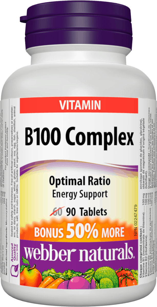 Webber Naturals Vitamin B5 Supplement