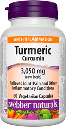 Webber Naturals Turmeric Curcumin Capsules
