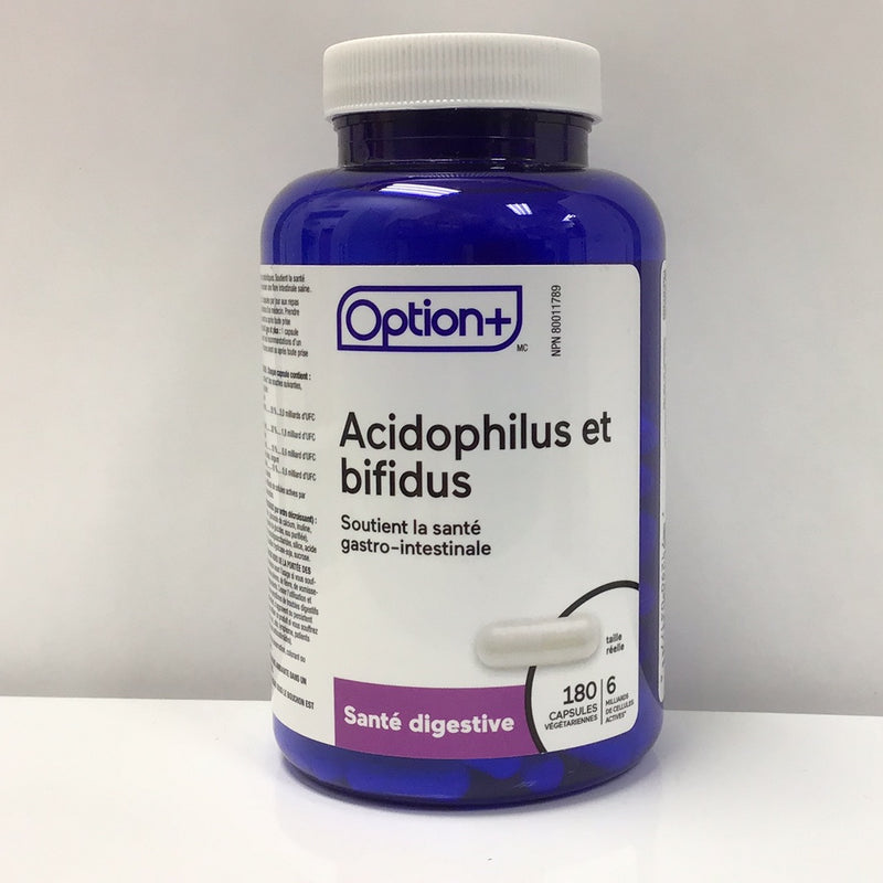 Option+ Acidophilus & Bifidus Capsules