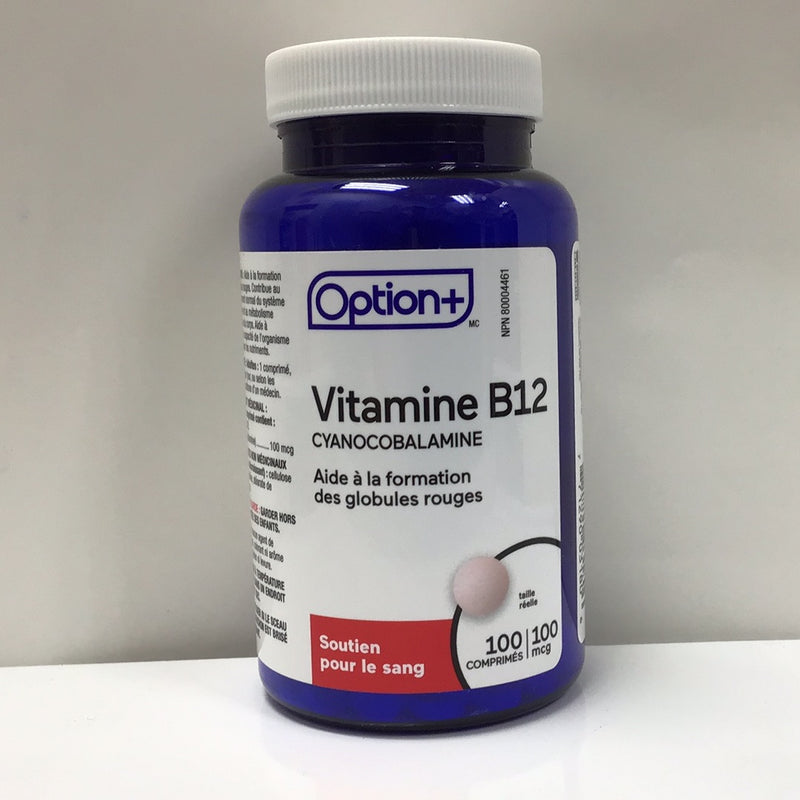 Option + Vitamin B12 Tablets