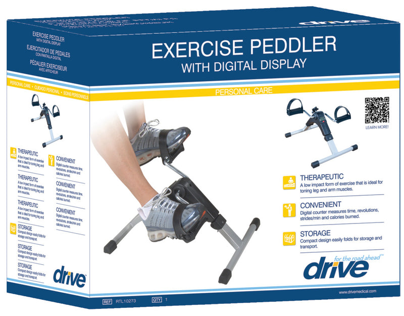 Exercise Peddler with Digital Screen