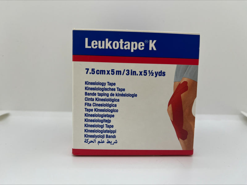 Leukotape K Kinesiology Tape 7.5cm x 5m