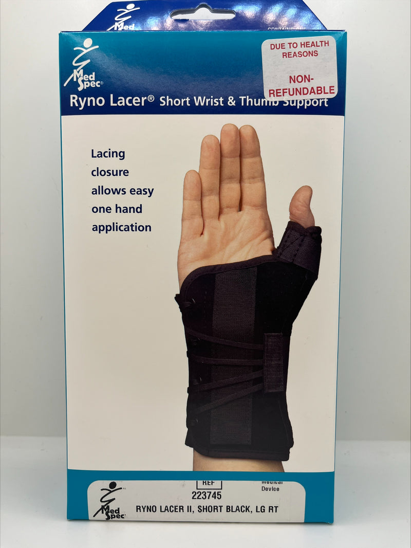 Ryno Lacer Short Wrist And Thumb Support