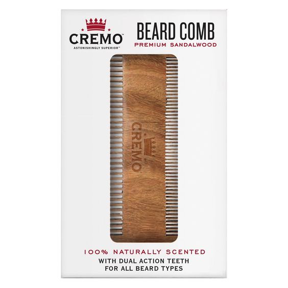 Cremo Premium Dual-Sided Beard Comb