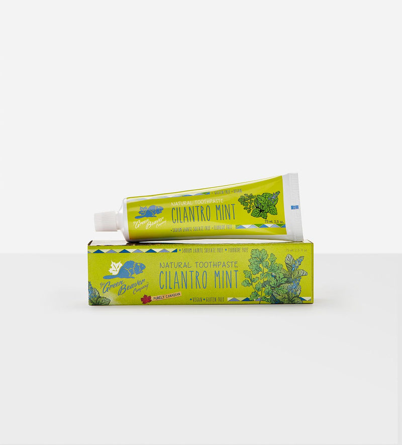 The Green Beaver Company Toothpaste Cilantro Mint