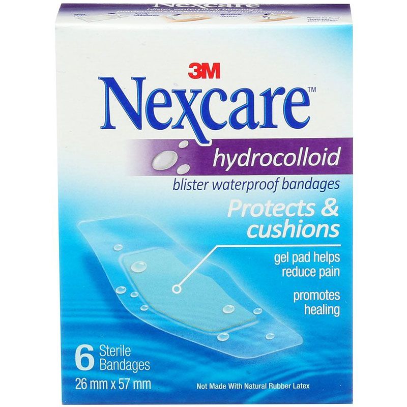 Nexcare Hydrocolloid Blister Waterproof Bandages