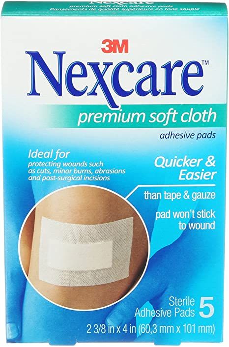 Nexcare Premium Soft Cloth Adhesive Pads