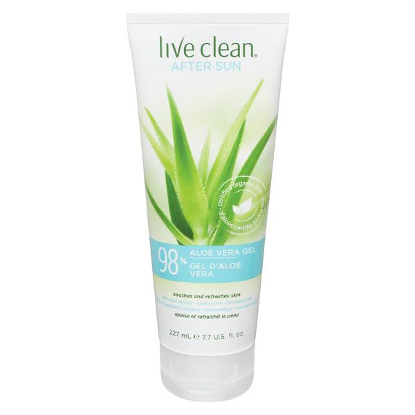Live Clean After Sun Aloe Vera Gel