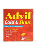 Advil Cold & Sinus Caplets