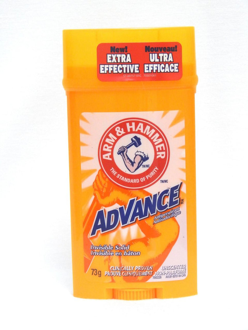 Arm & Hammer Advance Invisible Solid Deodorant Unscented