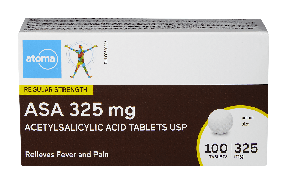 Atoma ASA Regular Strength Tablets