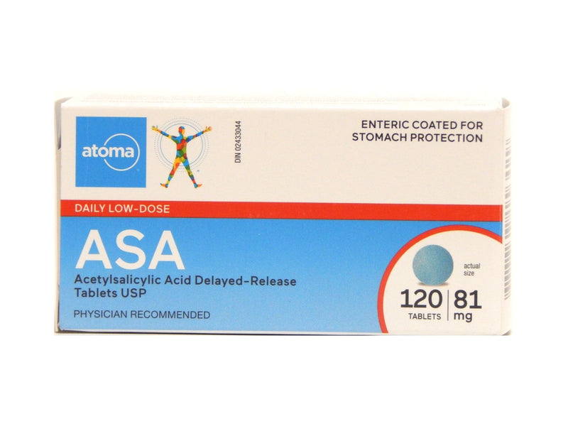 Atoma ASA Low-Dose Enteric Coated Tablets