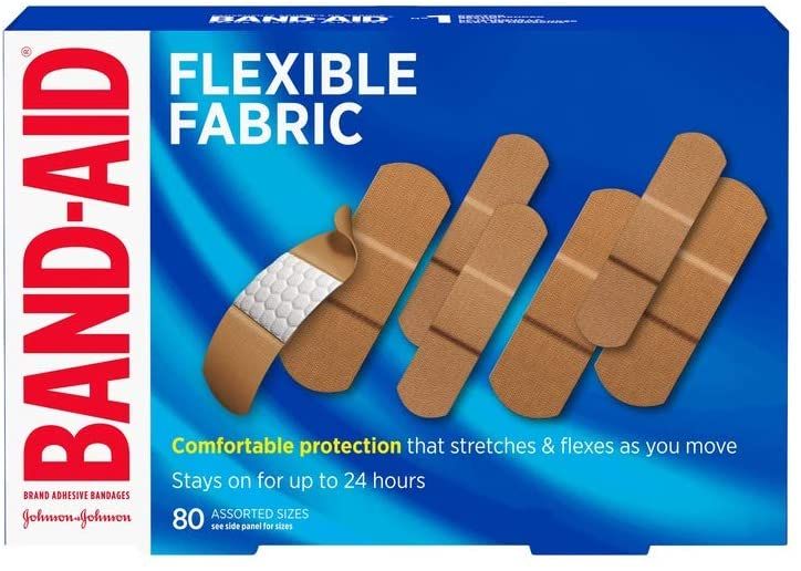 Band-Aid Flexible Fabric Assorted Bandages