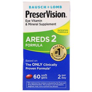 Bausch & Lomb PreserVision AREDS2 Formula Softgels