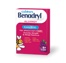 Benadryl Allergy Children's Tablets Grape