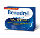 Benadryl Allergy Nighttime Extra Strength Tablets