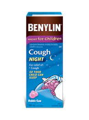 Benylin Cough Night Syrup for Children Bubble Gum