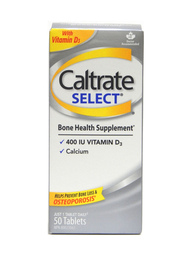 Caltrate Select Bone Health Supplement Tablets