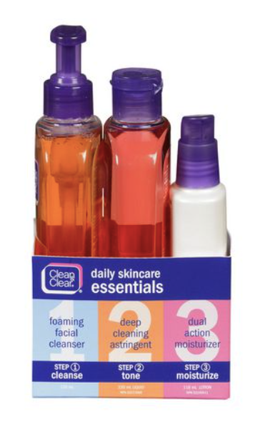 Clean & Clear Daily Skin Care Essentials Pack