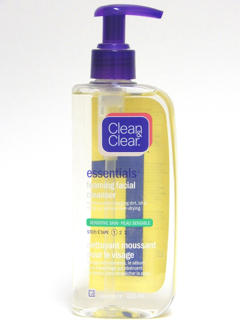 Clean & Clear Foaming Facial Cleanser for Sensitive Skin