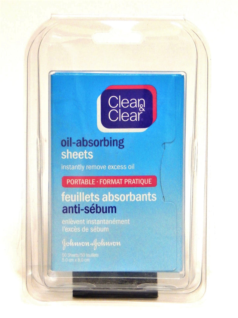 Clean & Clear Portable Oil-Absorbing Sheets