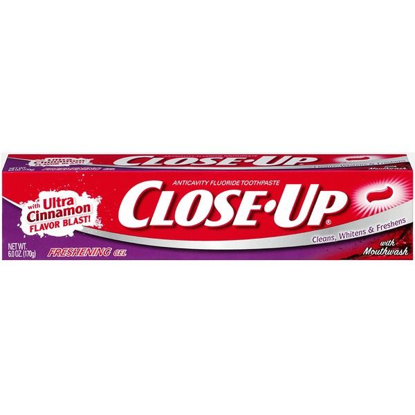 Close-Up Whitening Gel Toothpaste Ultra Cinnamon