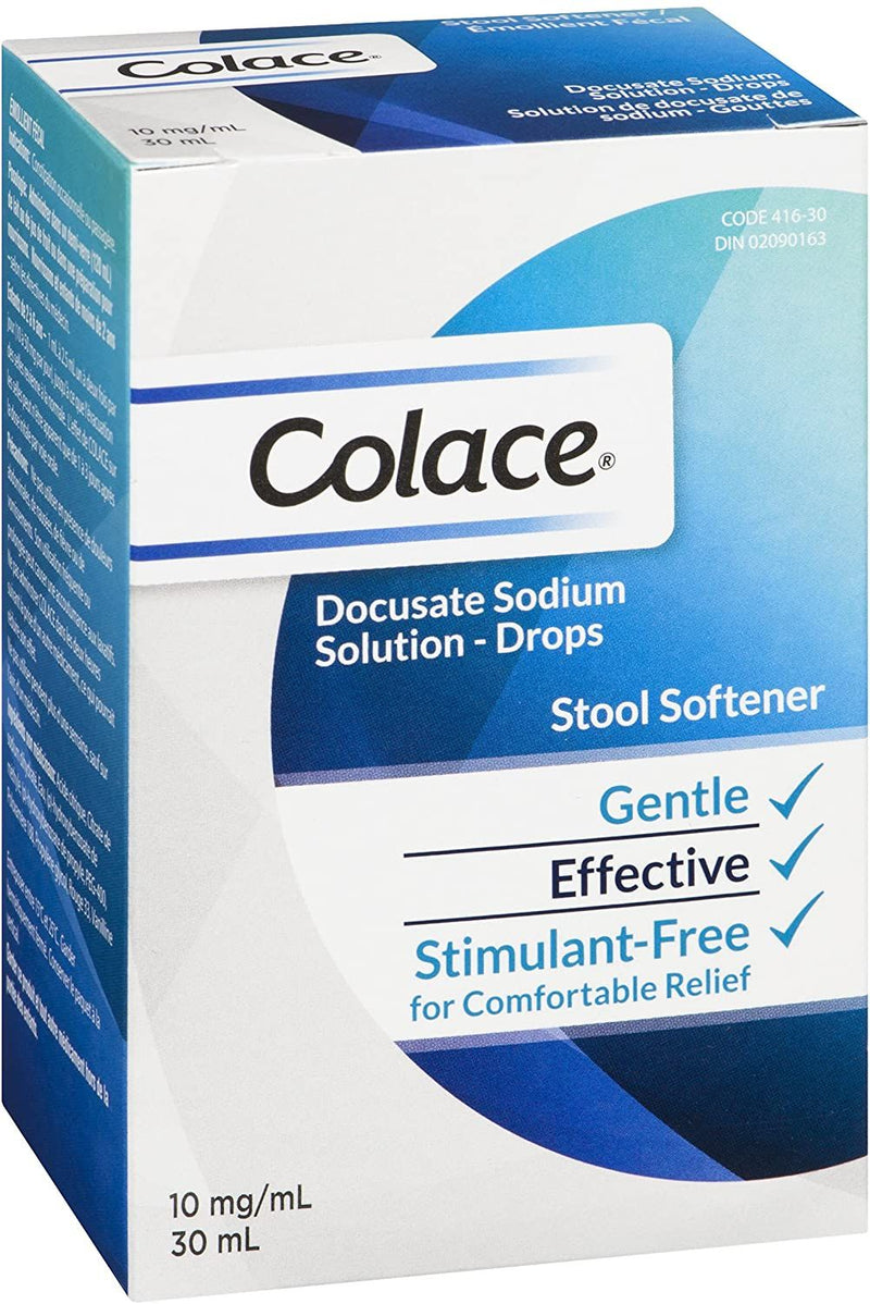 Colace Docusate Sodium Stool Softener Drops