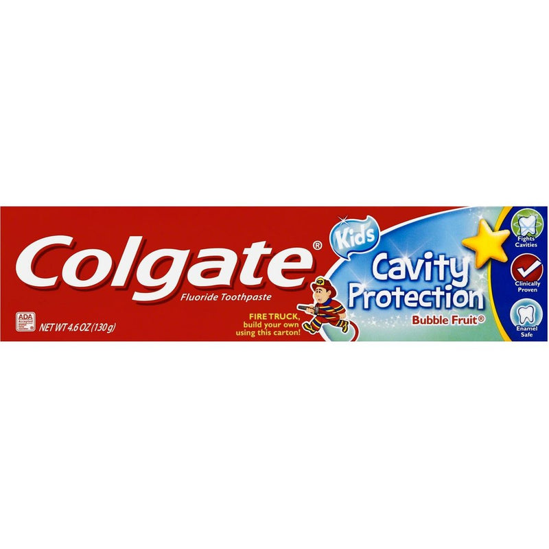 Colgate Fluroide Toothpaste for Kids Bubble Fruit