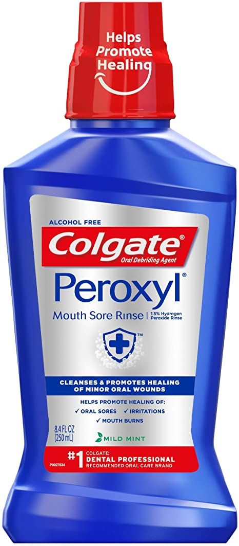 Colgate Peroxyl Mouth Sore Rinse Mint