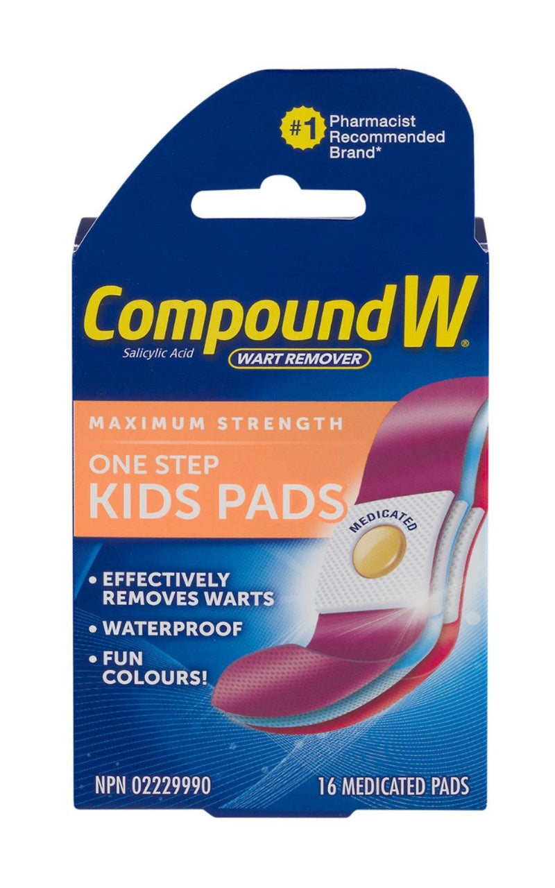 Compound W Wart Remover Maximum Strength Kids Pads