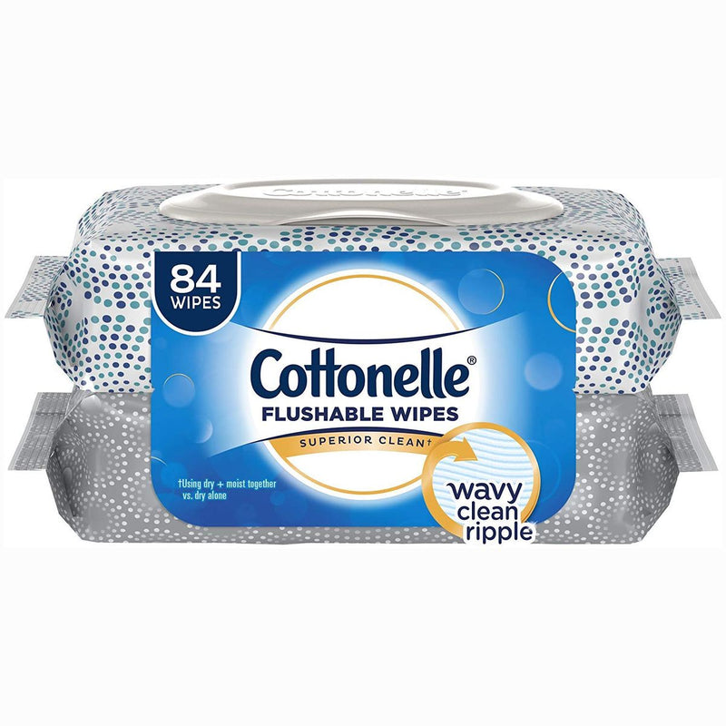 Cottonelle Fresh Care Flushable Cleaning Cloths Refill
