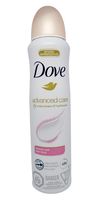 Dove Advanced Care Dry Spray Antiperspirant, Powder Soft