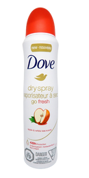Dove Dry Spray Antiperspirant, Apple & White Tea