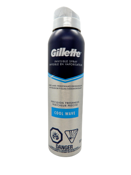 Gillette Invisible Spray 48H Antiperspirant, Cool Wave