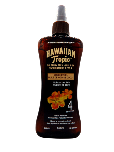 Hawaiian Tropic Tanning Oil Spray SPF 4