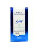 Secret Free Clinical Antiperspirant, Unscented