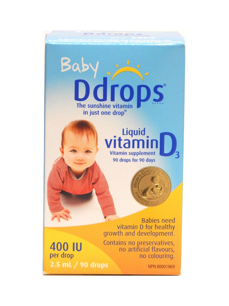 Ddrops Baby Vitamin D3 Liquid