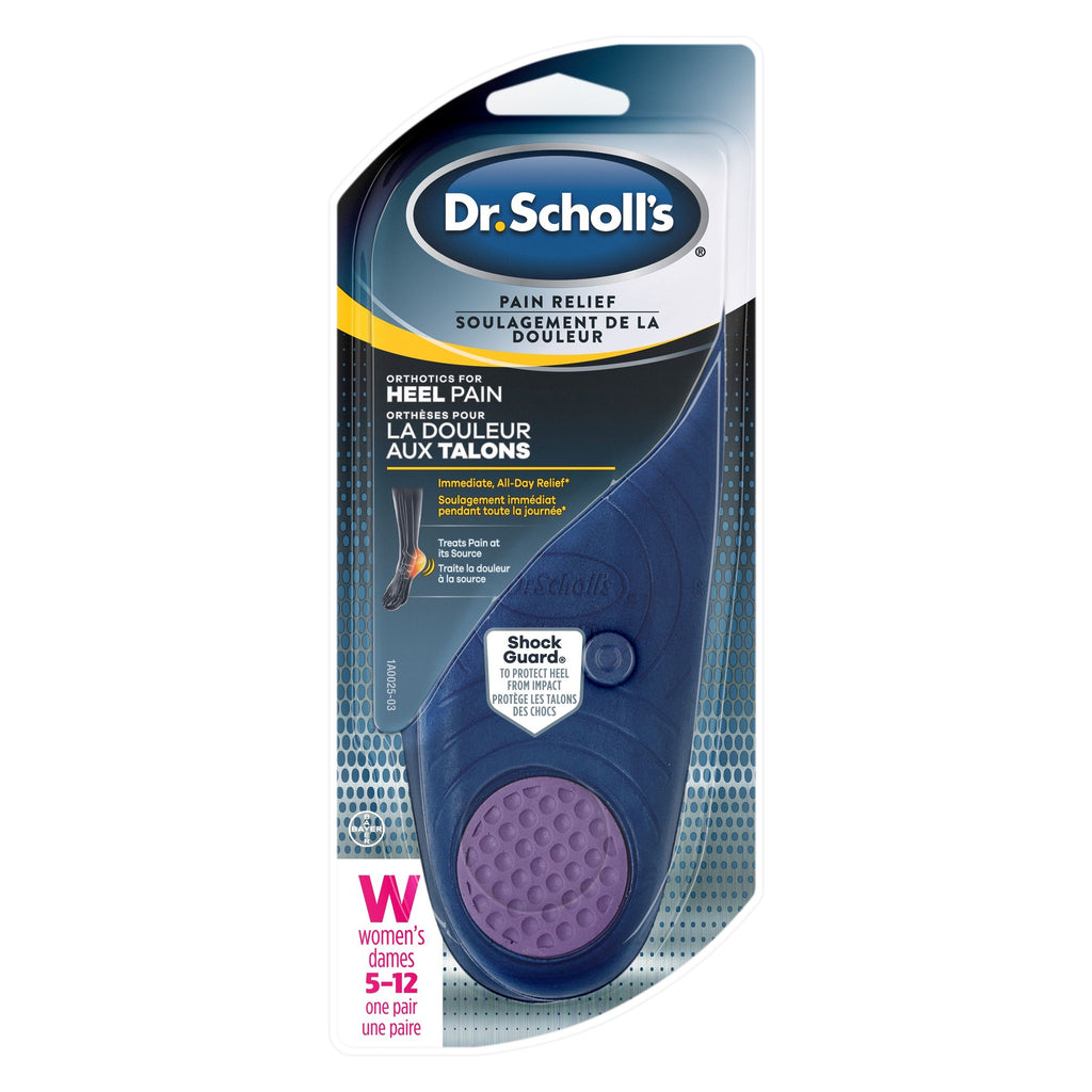 Dr Scholls Shoe Inserts Walmart Scholl's Plantar Fasciitis Pain