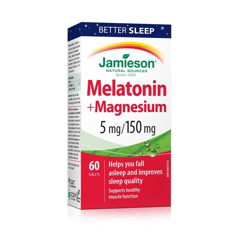 Jamieson Melatonin & Magnesium Tablets