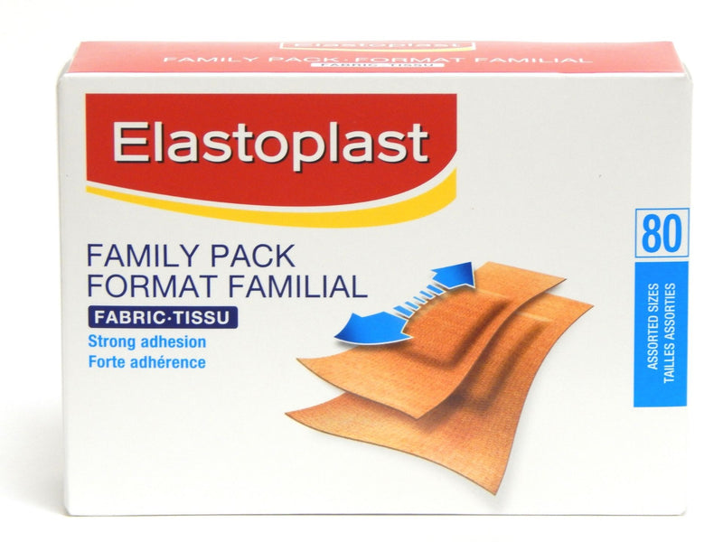 Elastoplast Fabric Bandages, Family Pack
