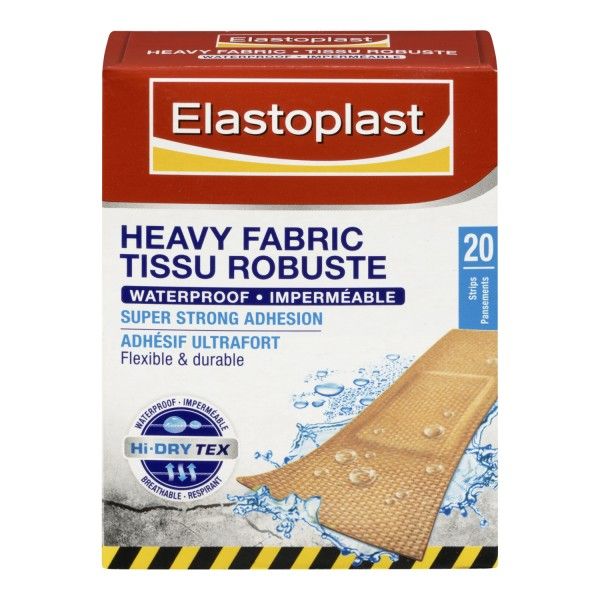 Elastoplast Heavy Fabric Waterproof Bandages