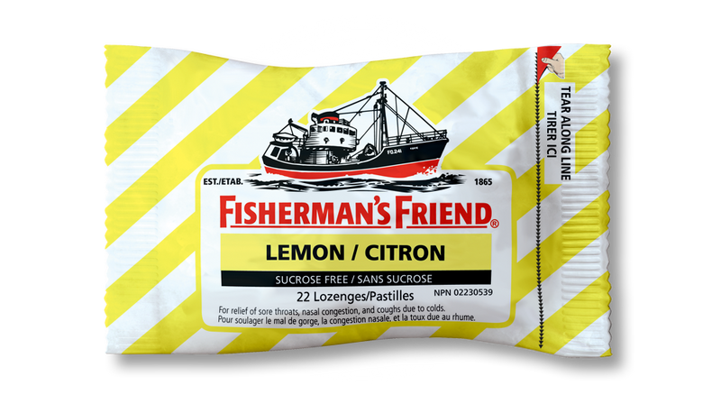 Fisherman's Friend Lozenges Sugar Free Lemon