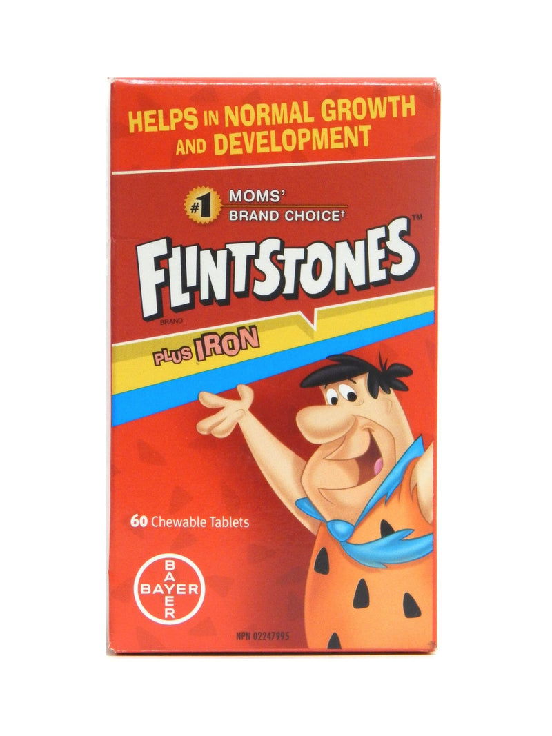 Flintstones Plus Iron Chewable Tablets