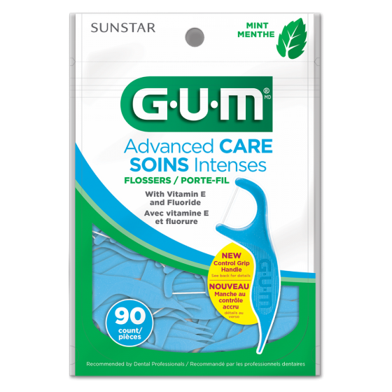 GUM Advanced Care Flossers Mint
