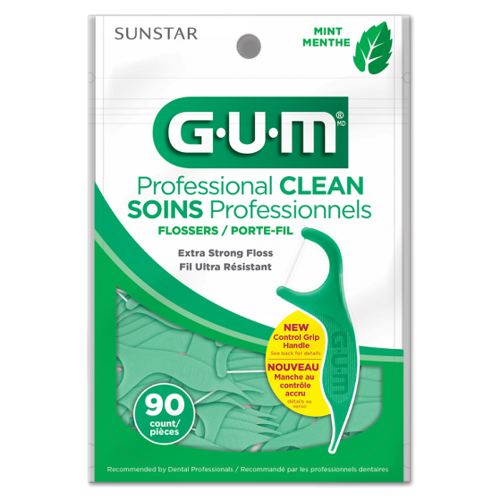 GUM Professional Clean Extra Strong Flossers
