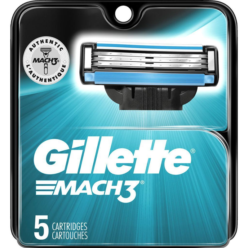 Gillete Mach3 Razor Blade Refill Cartridges
