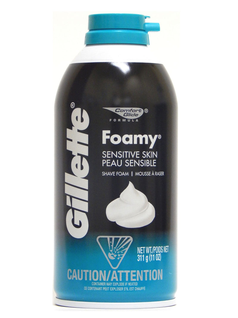Gillette Foamy Sensitive Skin Shave Foam