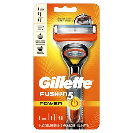 Gillette Fusion5 Power Handle with Cartridges